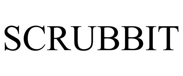 Trademark Logo SCRUBBIT