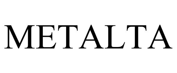 Trademark Logo METALTA