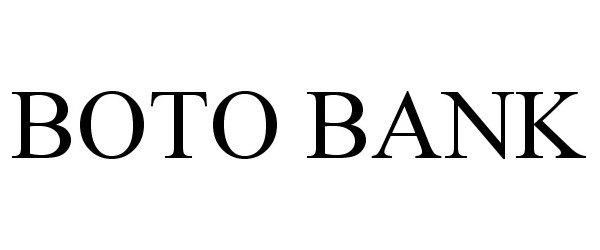  BOTO BANK