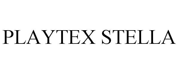Trademark Logo PLAYTEX STELLA