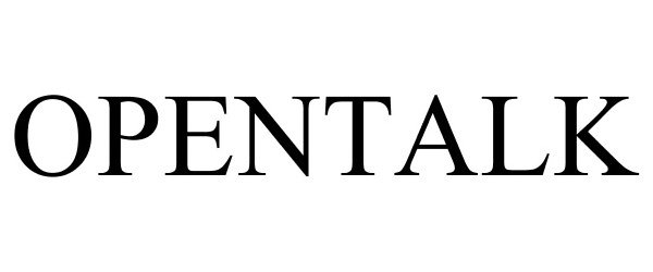 Trademark Logo OPENTALK