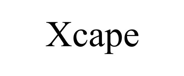 Trademark Logo XCAPE