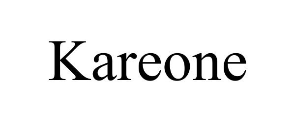 Trademark Logo KAREONE
