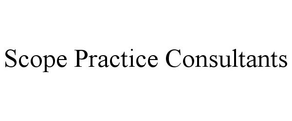  SCOPE PRACTICE CONSULTANTS