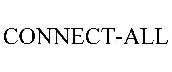 Trademark Logo CONNECT-ALL
