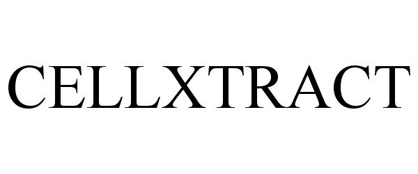Trademark Logo CELLXTRACT
