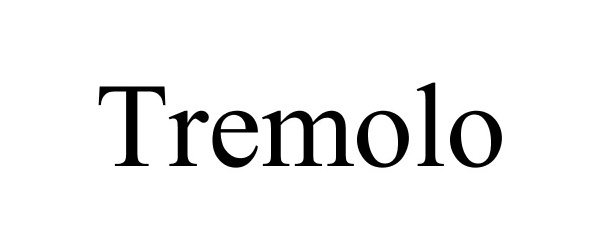 Trademark Logo TREMOLO