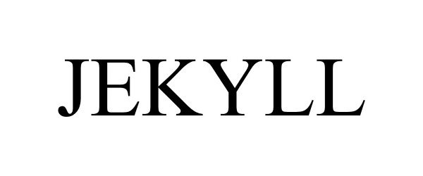 Trademark Logo JEKYLL