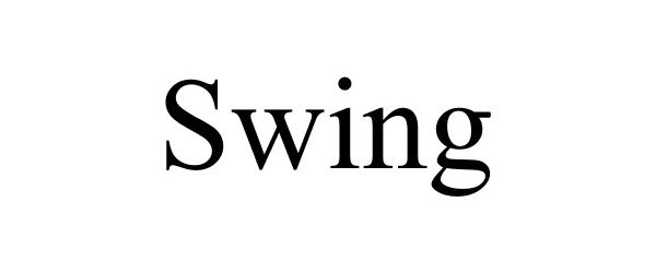 Trademark Logo SWING