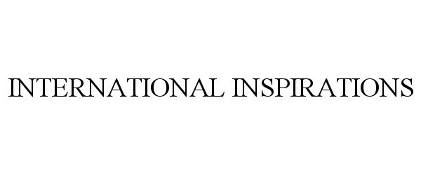  INTERNATIONAL INSPIRATIONS