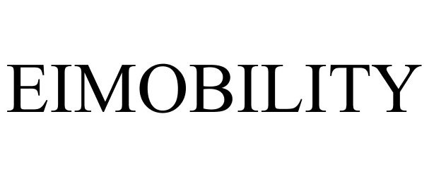 Trademark Logo EIMOBILITY