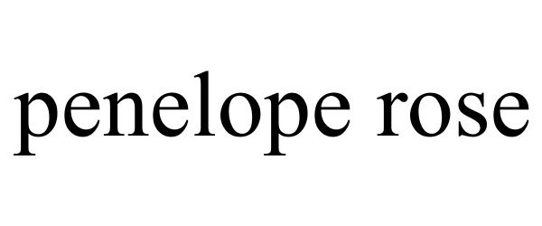 Trademark Logo PENELOPE ROSE