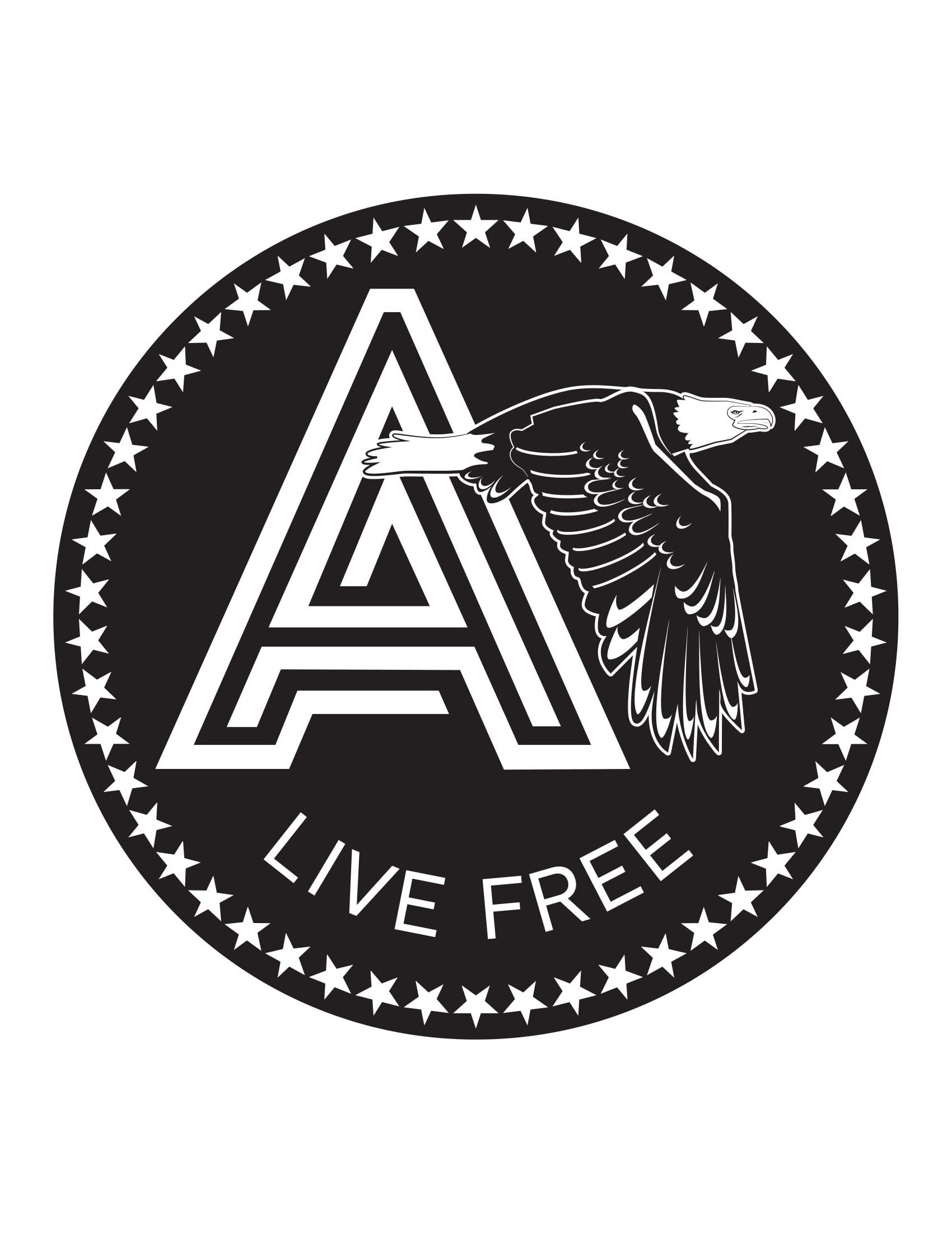 Trademark Logo LIVE FREE A