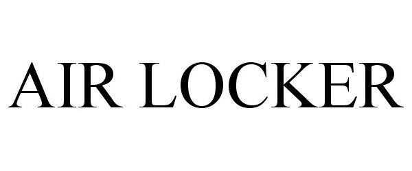Trademark Logo AIR LOCKER
