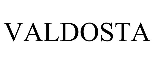 Trademark Logo VALDOSTA