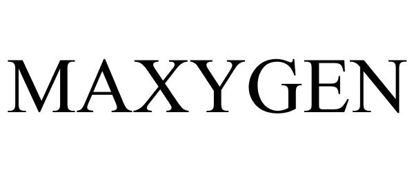  MAXYGEN