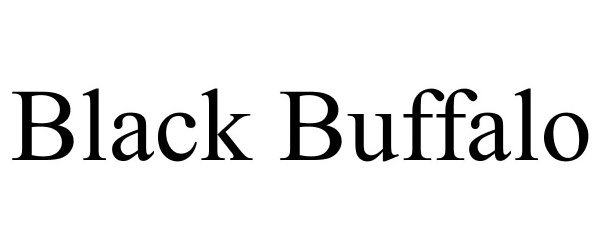  BLACK BUFFALO