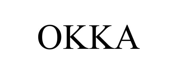 Trademark Logo OKKA