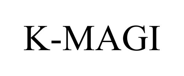 Trademark Logo K-MAGI