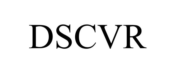 Trademark Logo DSCVR