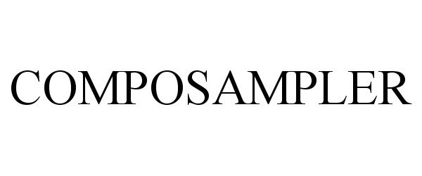 Trademark Logo COMPOSAMPLER