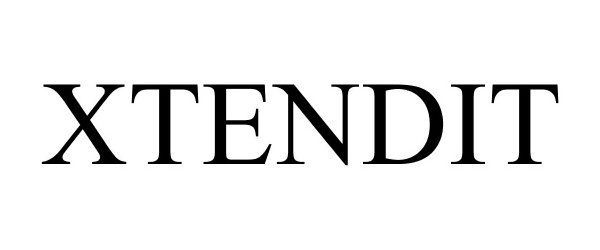 Trademark Logo XTENDIT