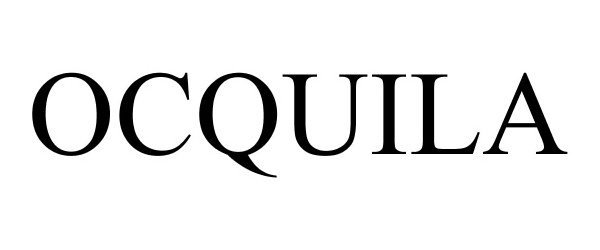 Trademark Logo OCQUILA