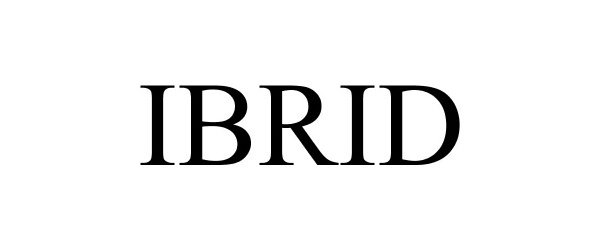 Trademark Logo IBRID