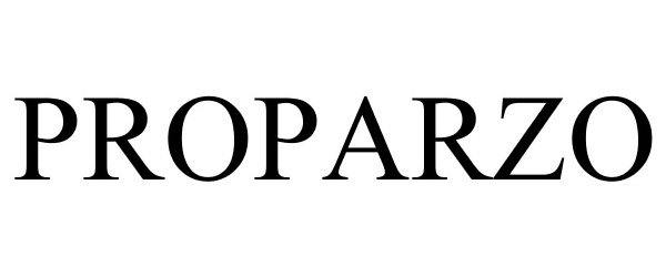 Trademark Logo PROPARZO