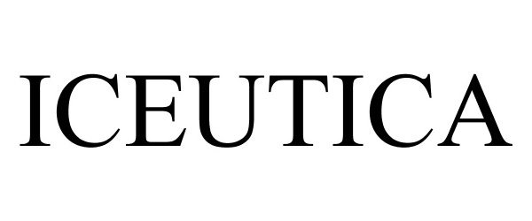 Trademark Logo ICEUTICA