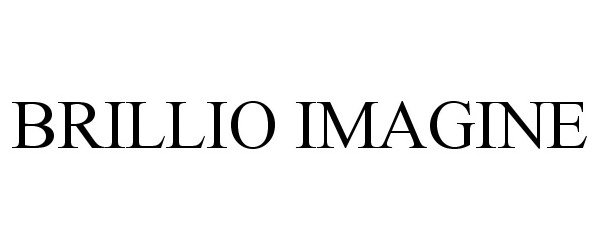 Trademark Logo BRILLIO IMAGINE