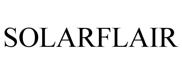 Trademark Logo SOLARFLAIR