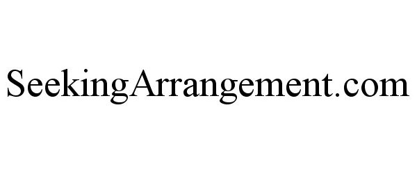 Trademark Logo SEEKINGARRANGEMENT.COM