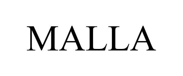 Trademark Logo MALLA