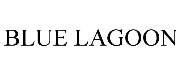 Trademark Logo BLUE LAGOON