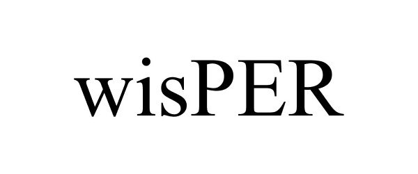 Trademark Logo WISPER