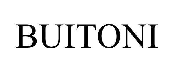 Trademark Logo BUITONI