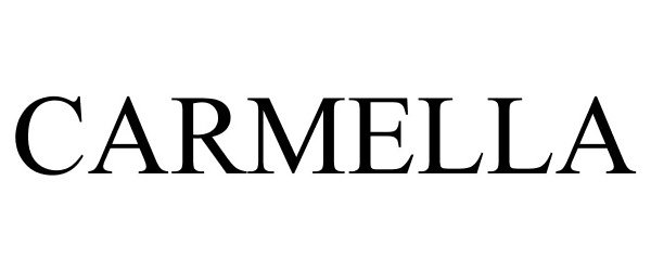 Trademark Logo CARMELLA