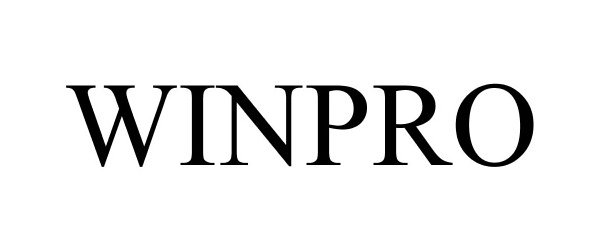 Trademark Logo WINPRO