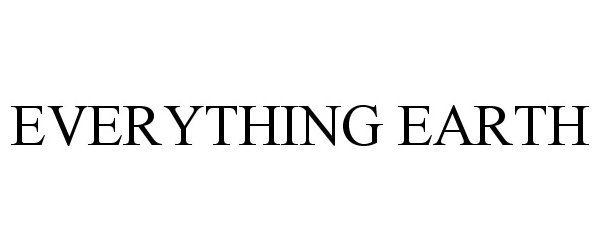 EVERYTHING EARTH