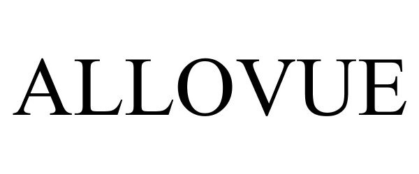 Trademark Logo ALLOVUE