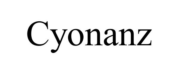 Trademark Logo CYONANZ
