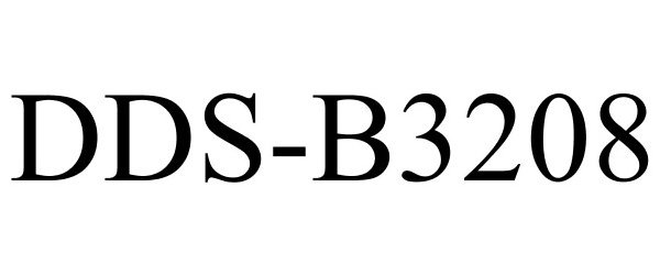 Trademark Logo DDS-B3208
