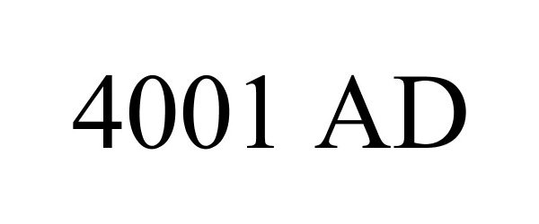 Trademark Logo 4001 AD