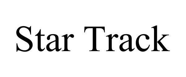 Trademark Logo STAR TRACK