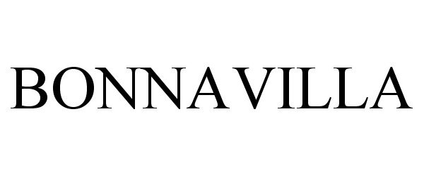 Trademark Logo BONNAVILLA