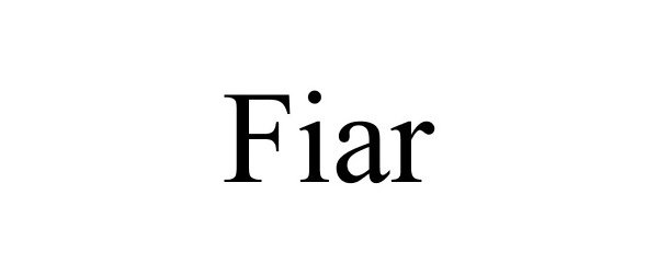 Trademark Logo FIAR