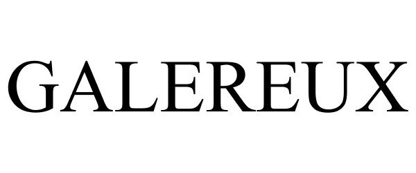 Trademark Logo GALEREUX