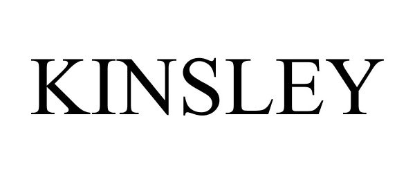 Trademark Logo KINSLEY