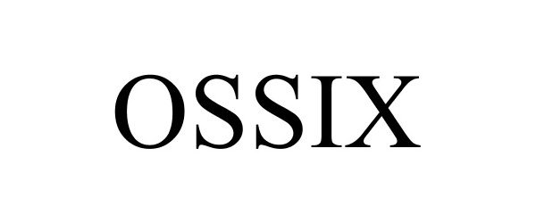 Trademark Logo OSSIX